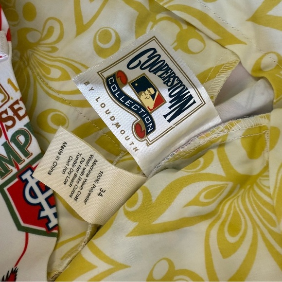 Cooperstown Collection by Loudmouth St. Louis Cardinals Shorts Size 34 - Picture 4 of 5